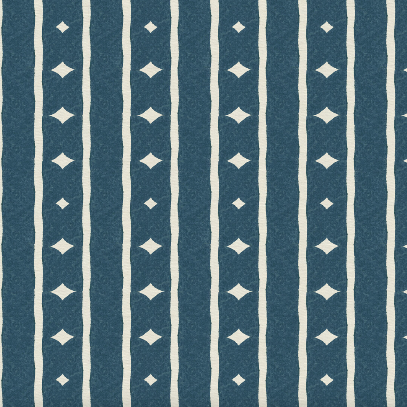 Diamond Stripe - Navy