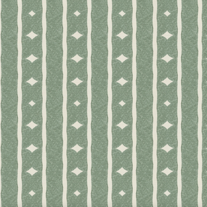 Diamond Stripe - Sage