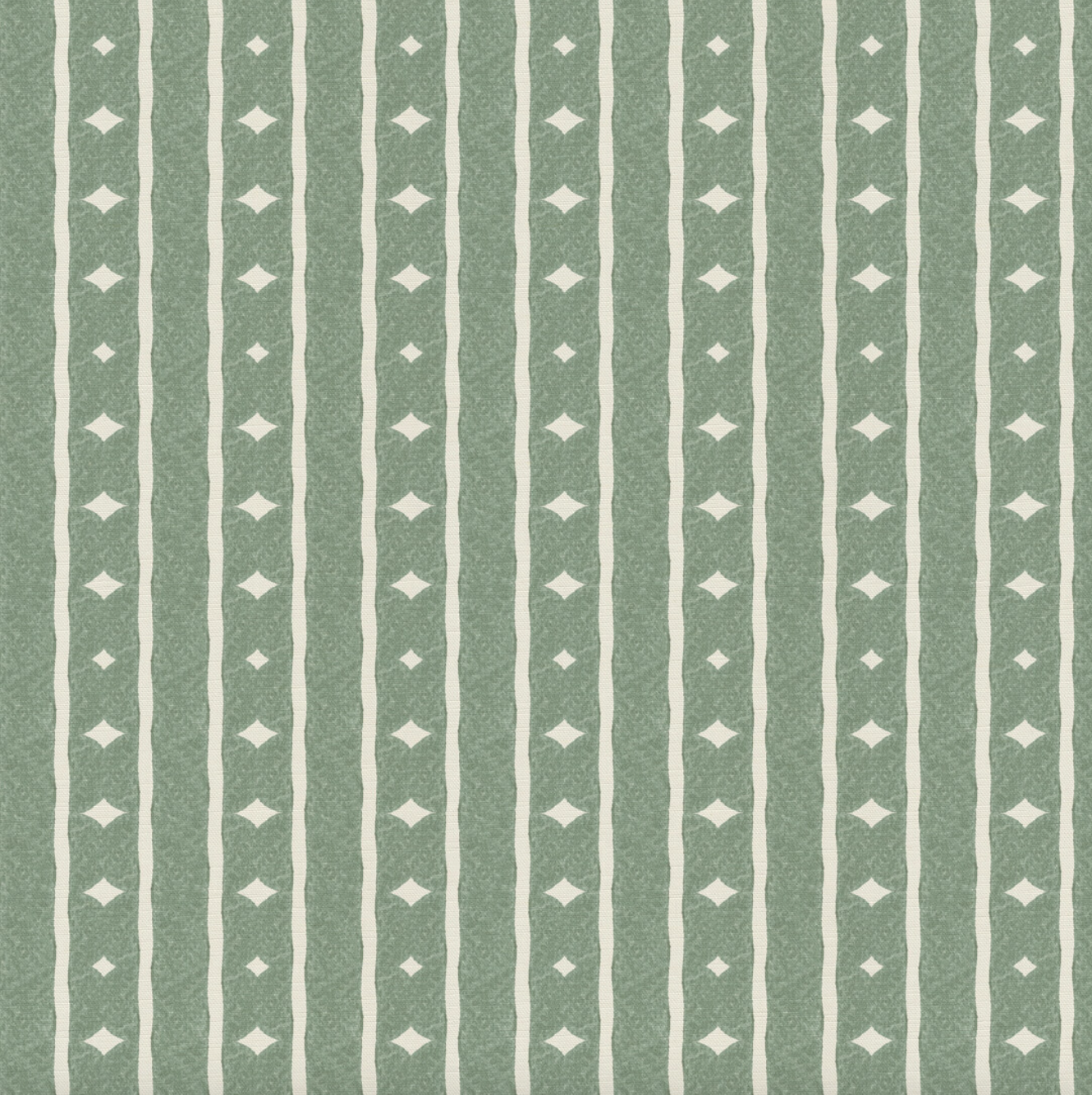 Diamond Stripe - Sage