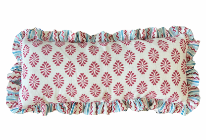 PINE CONES PINK CUSHION